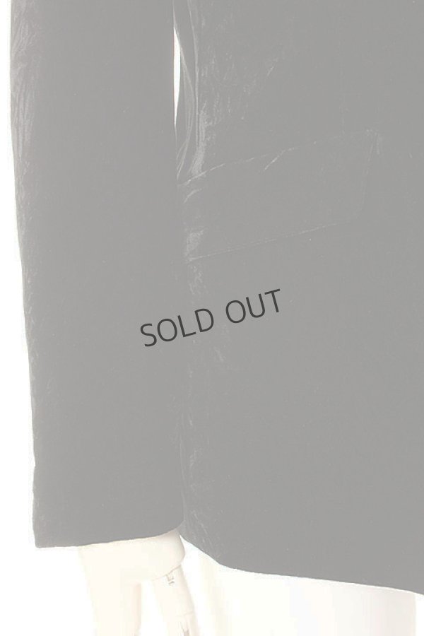 画像4: {SOLD}DIET BUTCHER SLIM SKIN ダイエットブッチャー スリムスキン Crash velvet Tailerd Jacket{-AFA} (4)