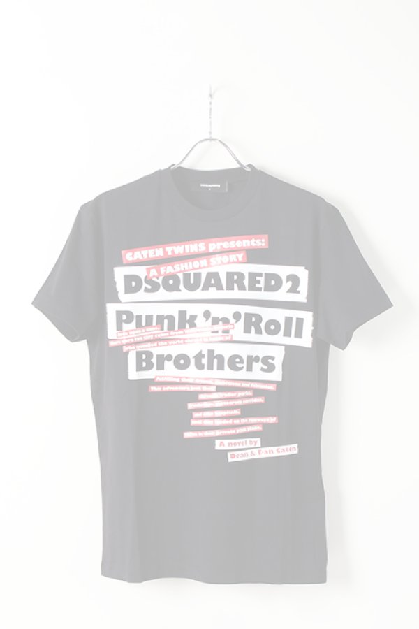 画像1:   DSQUARED2 ディースクエアード T-SHIRTS{-AIS} (1)