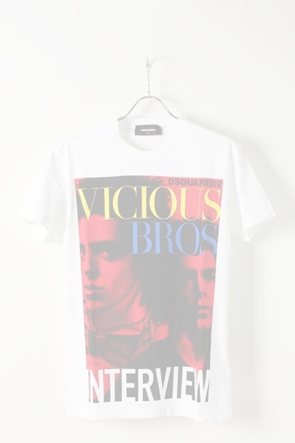 画像1:   DSQUARED2 ディースクエアード T-SHIRTS{-AIS} (1)