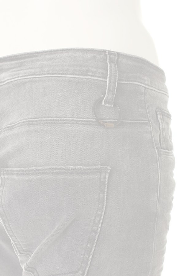画像4:  {SOLD} RING リング low crotch super skinny fit{DALSTONb47Alm-GRY-} (4)