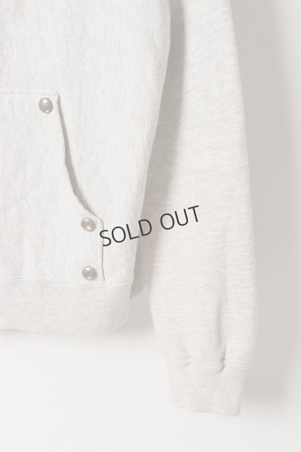 画像4: {SOLD}DENIM DOCTORS デニムドクターズ US ARMY BIG NAIL STUDS ZIP HOODIE{-BEA} (4)