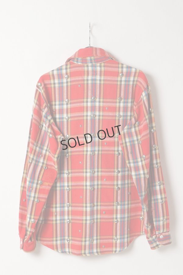 画像7: {SOLD}DENIM DOCTORS デニムドクターズ FLANNEL CK STUDS - FULL STUDS T-1{-BEA} (7)