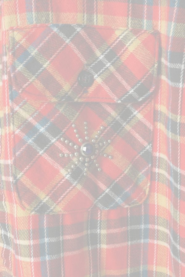 画像3:  {SOLD} DENIM DOCTORS デニムドクターズ POCKET STUDS ZIP UP FLANNEL SHIRTS JACKET T-5{-BEA} (3)