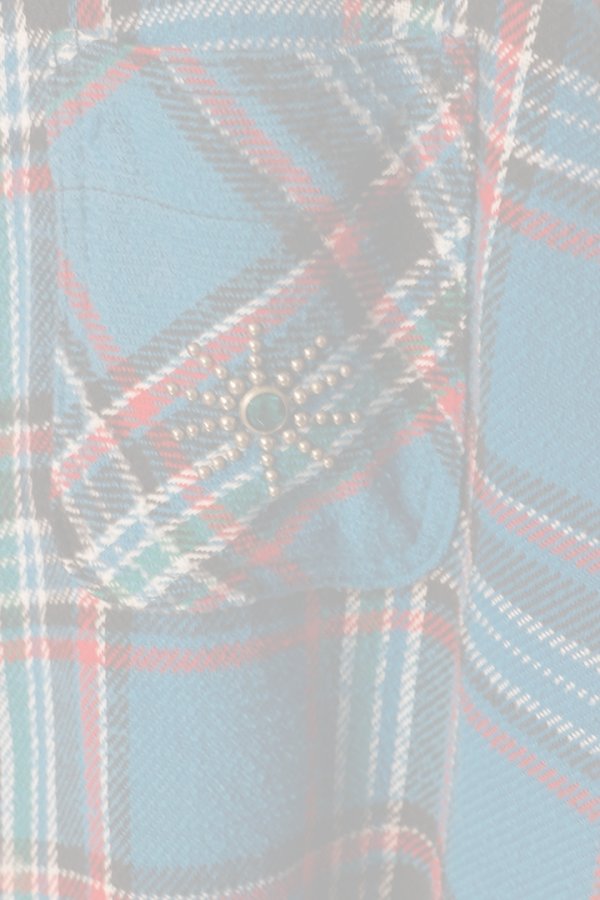 画像3:  {SOLD} DENIM DOCTORS デニムドクターズ POCKET STUDS ZIP UP FLANNEL SHIRTS JACKET T-5{-BEA} (3)