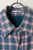 画像2: DENIM DOCTORS デニムドクターズ BIG NAIL STUDS FLANNEL SHIRTS - BODY STUDS T-6{-BEA} (2)