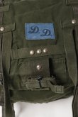 画像2: DENIM DOCTORS デニムドクターズ 2WAY MILITARY STUDS BAGPACK{-BEA} (2)