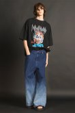 画像2: MA LABEL BY MAISON SPECIAL DEF LEPPARD Prime-Over Crew Neck T-Shirt #1{-BEA}{E-} (2)