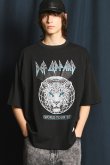 画像1: MA LABEL BY MAISON SPECIAL DEF LEPPARD Prime-Over Crew Neck T-Shirt #2{-BEA}{E-} (1)