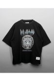 画像3: MA LABEL BY MAISON SPECIAL DEF LEPPARD Prime-Over Crew Neck T-Shirt #2{-BEA}{E-} (3)