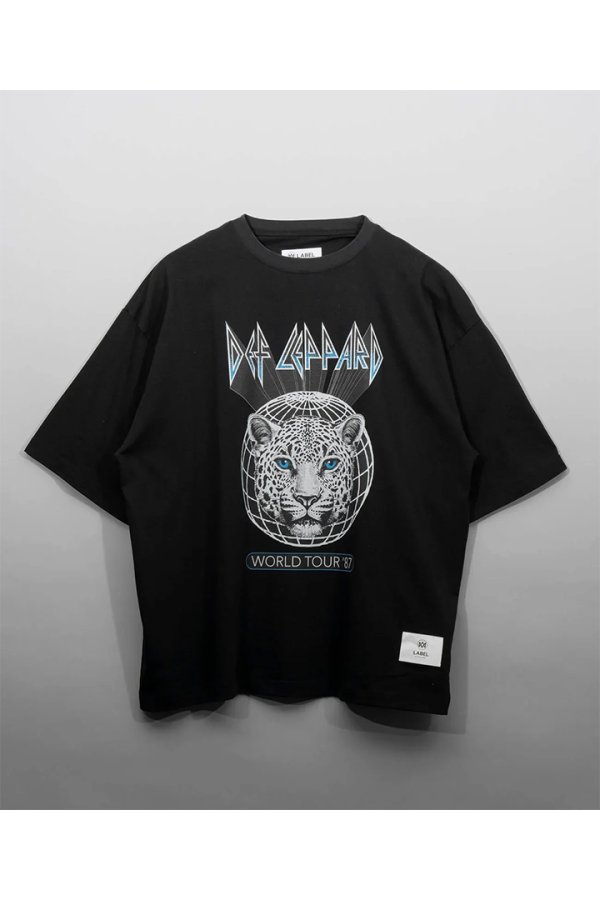 画像3: MA LABEL BY MAISON SPECIAL DEF LEPPARD Prime-Over Crew Neck T-Shirt #2{-BEA}{E-} (3)