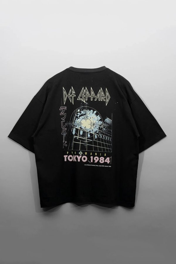 画像6: MA LABEL BY MAISON SPECIAL DEF LEPPARD Prime-Over Crew Neck T-Shirt #3{-BEA}{E-} (6)