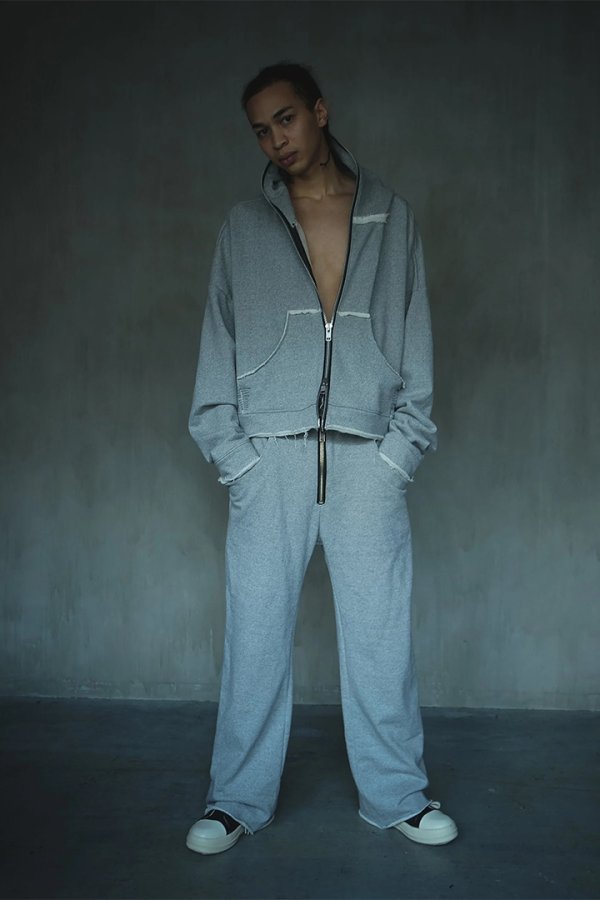 画像4: MAISON CASANOVA メゾンカサノバ Baggy Sweat Pants DIABLO{E-}{-BFA} (4)