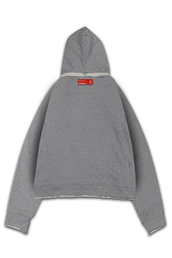 画像2: MAISON CASANOVA メゾンカサノバ Cropped Hoodie DIABLO{E-}{-BFA} (2)