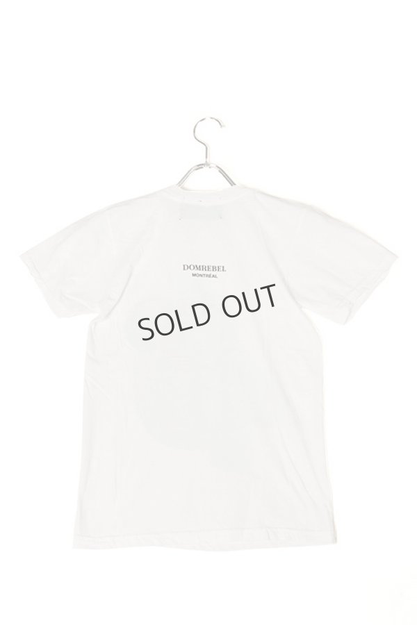画像2: {SOLD}DOMREBEL ドムレーベル DOGFACE T-SHIRT ブラックスワロフスキー{-AHS} (2)