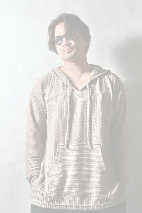 画像1:   DELAY ディレイ russel Mexican hoodie{-BFS} (1)