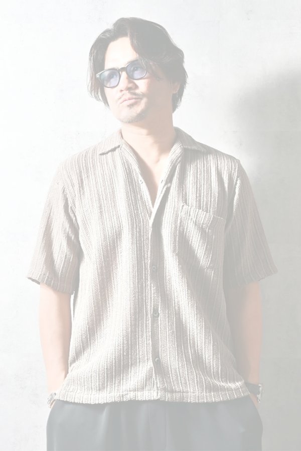 画像1: DELAY ディレイ russel shirts{-BFS} (1)