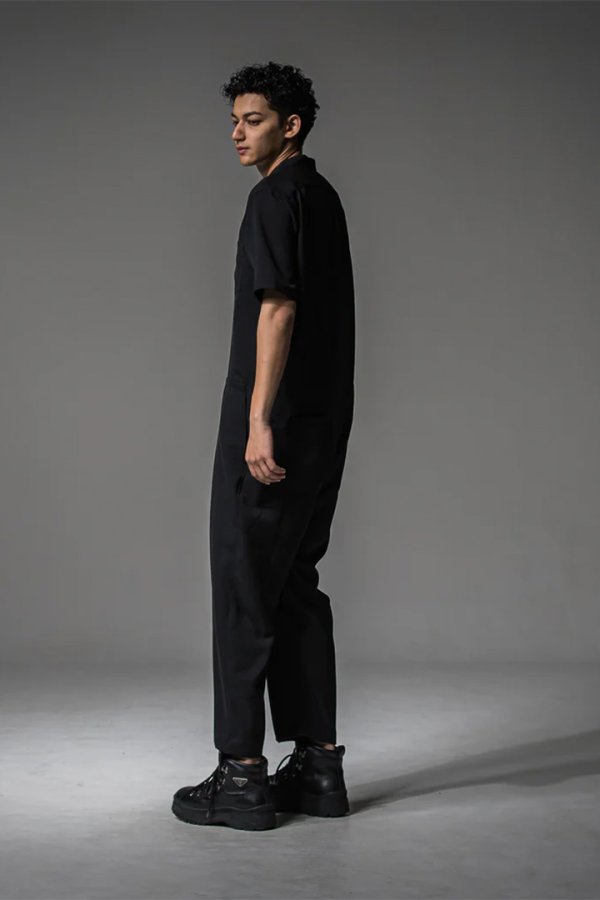 画像2:  ★先行予約商品★  DELAY ディレイ rage twill half all in one{-BFS} (2)