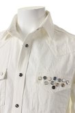 画像4: attack the mind 7 アタックザマインドセブン Pearl custom Western 001 SHIRT JK{-ADS} (4)