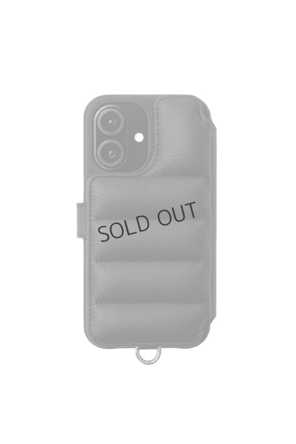 画像1: DEMIU デミュウ BALLON Deux/iPhone16/ブラック{-BDA} (1)