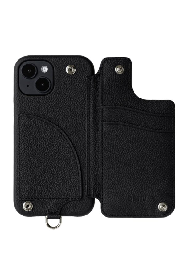 画像2: DEMIU デミュウ GRACE/iPhone15/ブラック{-BES} (2)