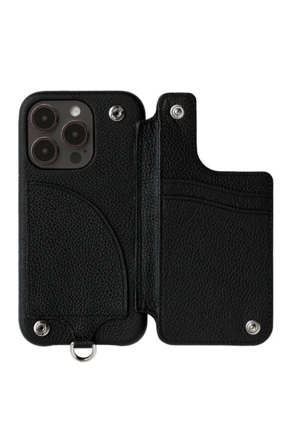 画像2: DEMIU デミュウ GRACE/iPhone15Pro/ブラック{-BES} (2)