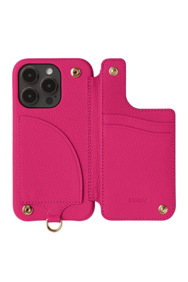 画像2: DEMIU デミュウ GRACE/iPhone15Pro/マゼンタピンク{-BES} (2)