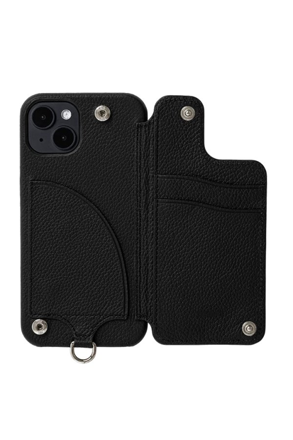 画像2: DEMIU デミュウ POCHE/iPhone15/ブラック{DU-PCE16BK} (2)