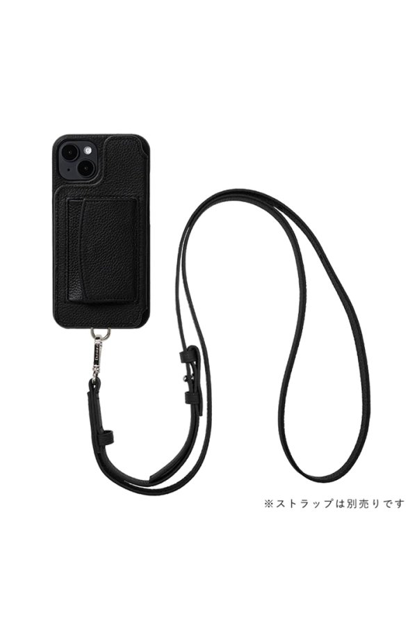 画像3: DEMIU デミュウ POCHE/iPhone15/ブラック{DU-PCE16BK} (3)