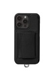 画像1: DEMIU デミュウ POCHE/iPhone15ProMax/ブラック{DU-PCE19BK} (1)