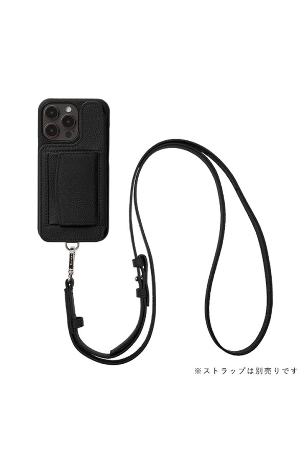 画像3: DEMIU デミュウ POCHE/iPhone15ProMax/ブラック{DU-PCE19BK} (3)