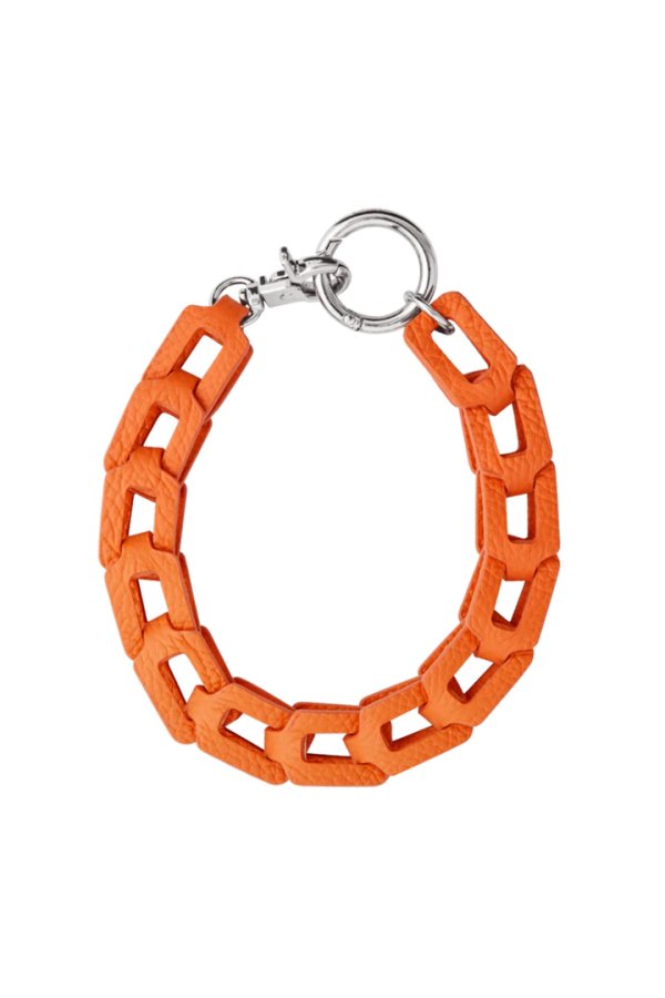 画像1: DEMIU デミュウ Hand STRAP Rectangle/オレンジ{-BEA} (1)