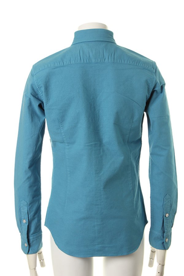 画像2: ▽ 50%OFF アウトレットセール20,900円→10,450円▽ DELAY by Win＆Sons｜ディレイ バイ ウィンアンドサンズ Heavy OX Shirts{DW20-SH-003-BLU-ADA} (2)