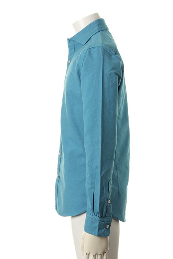 画像3: ▽ 50%OFF アウトレットセール20,900円→10,450円▽ DELAY by Win＆Sons｜ディレイ バイ ウィンアンドサンズ Heavy OX Shirts{DW20-SH-003-BLU-ADA} (3)