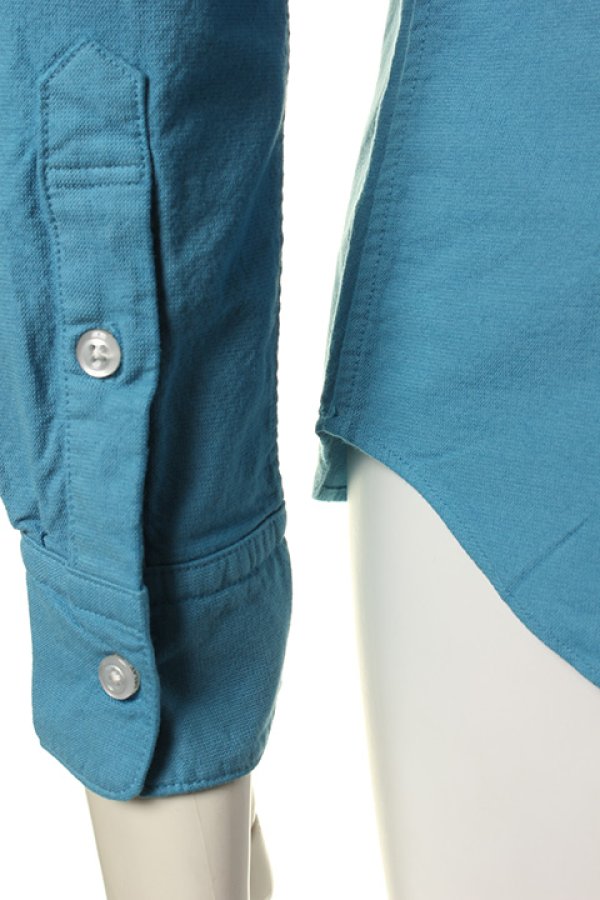 画像5: ▽ 50%OFF アウトレットセール20,900円→10,450円▽ DELAY by Win＆Sons｜ディレイ バイ ウィンアンドサンズ Heavy OX Shirts{DW20-SH-003-BLU-ADA} (5)
