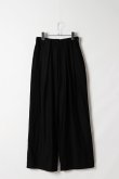 画像1: ekat エカット(UNISEX) BELT LOOP WIDE PANTS{-BFS} (1)