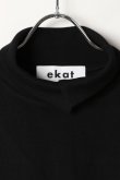 画像2: ekat エカット(UNISEX) HIGHENECK 2WAY TOPS{-BEA} (2)
