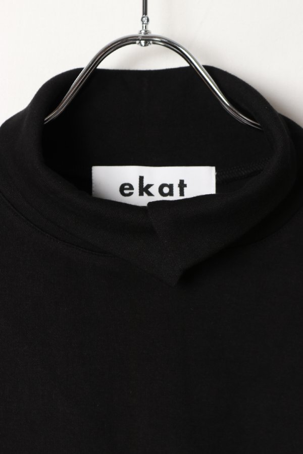 画像2: ekat エカット(UNISEX) HIGHENECK 2WAY TOPS{-BEA} (2)