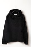 画像1: ekat エカット(UNISEX) SHAGGY HOODIE{-BEA} (1)