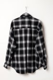 画像5: ekat エカット(UNISEX) PATCH POCKET CHECK SHIRT{-BEA} (5)