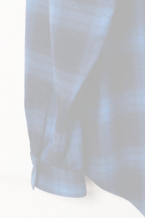 画像4:  {SOLD} ekat エカット(UNISEX) PATCH POCKET CHECK SHIRT{-BEA} (4)