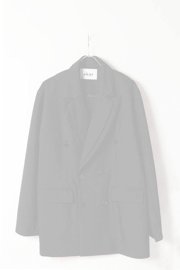 画像1:   ekat エカット(UNISEX) DOUBLE COLLAR JACKET{-BFS} (1)