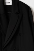 画像3: ekat エカット(UNISEX) DOUBLE COLLAR JACKET{-BFS} (3)