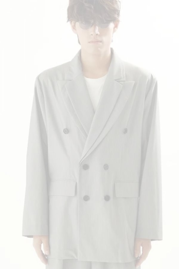 画像1:   ekat エカット(UNISEX) DOUBLE COLLAR JACKET{-BFS} (1)