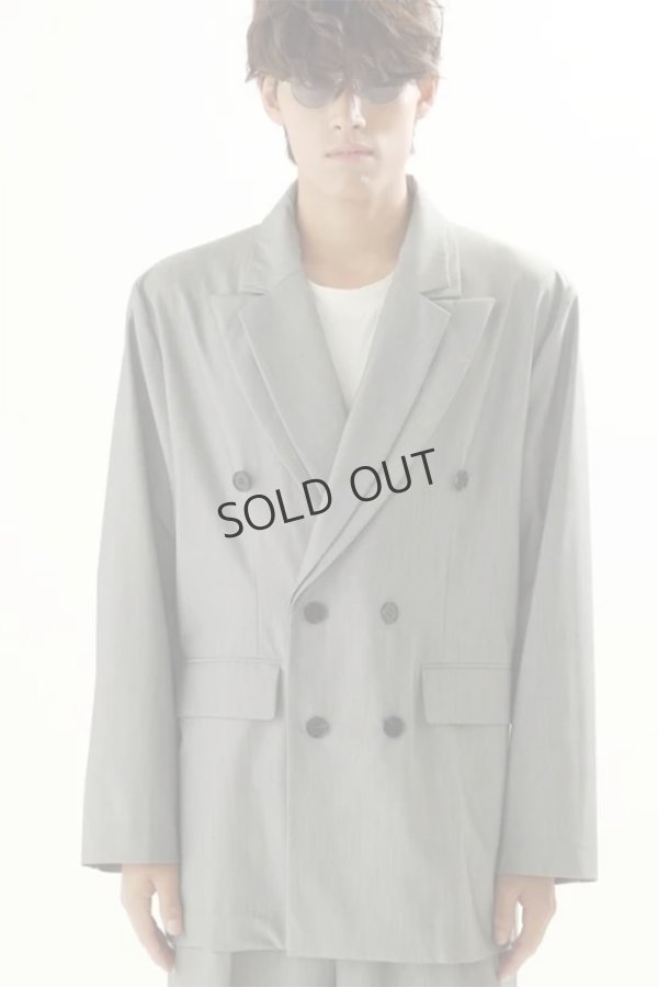 画像1: {SOLD}ekat エカット(UNISEX) DOUBLE COLLAR JACKET{-BFS} (1)