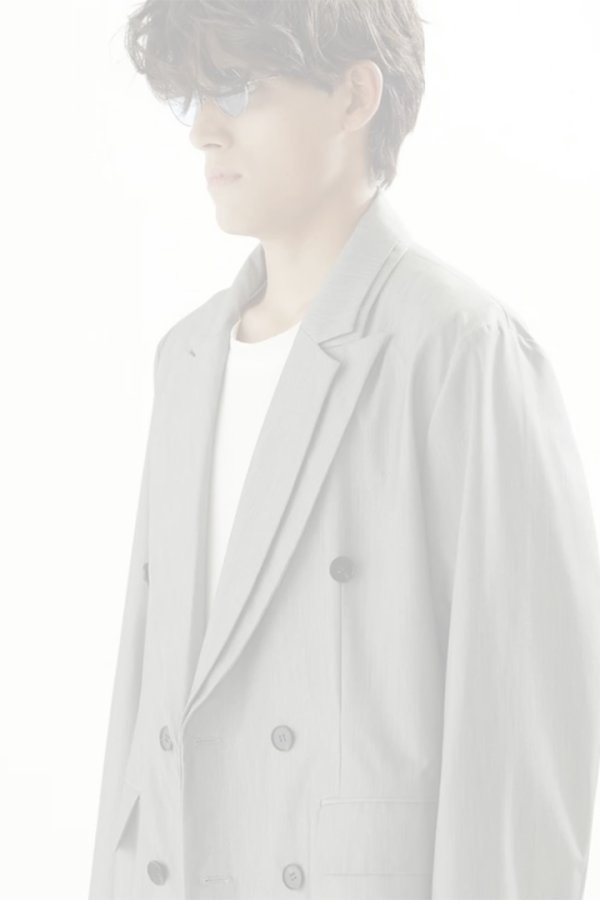画像3:   ekat エカット(UNISEX) DOUBLE COLLAR JACKET{-BFS} (3)