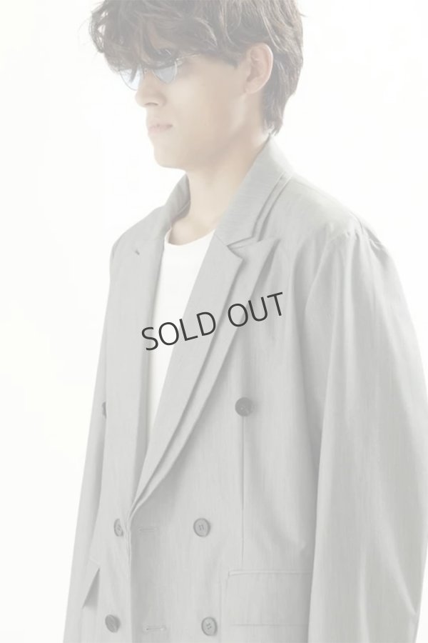 画像3: {SOLD}ekat エカット(UNISEX) DOUBLE COLLAR JACKET{-BFS} (3)