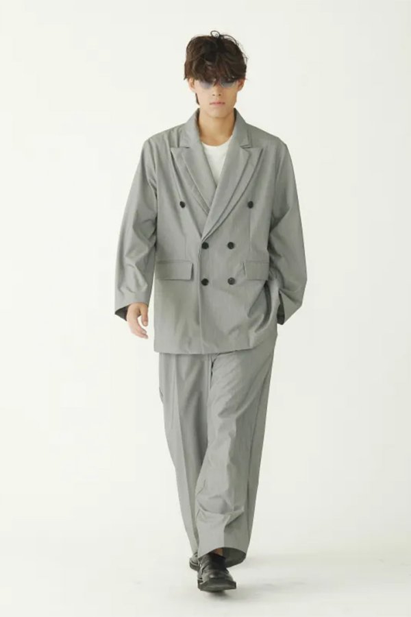 画像7: ekat エカット(UNISEX) DOUBLE COLLAR JACKET{-BFS} (7)