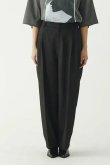 画像1: ekat エカット(UNISEX) COCCON TUCK TROUSERS{-BFS} (1)