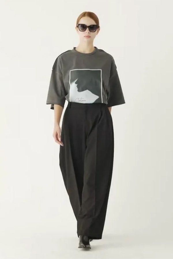 画像4: ekat エカット(UNISEX) COCCON TUCK TROUSERS{-BFS} (4)