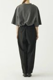 画像2: ekat エカット(UNISEX) COCCON TUCK TROUSERS{-BFS} (2)